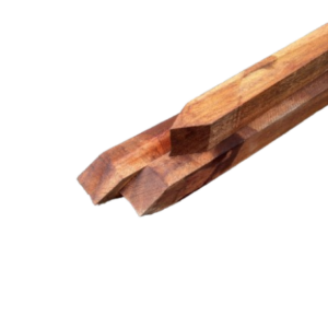 Piketpaal 40x40, Hardhout