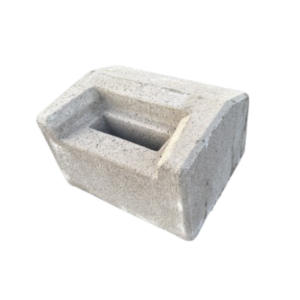 sluitblok beton middenaanslag